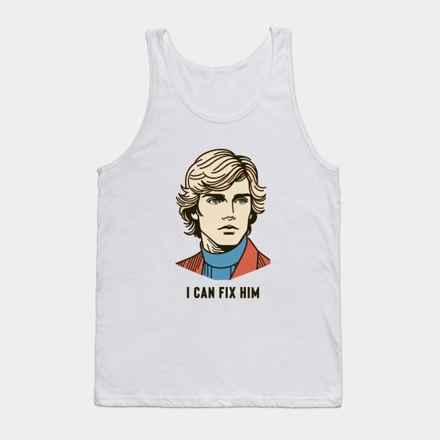 Coriolanus I can fix him Tank Top by Retro Travel Design